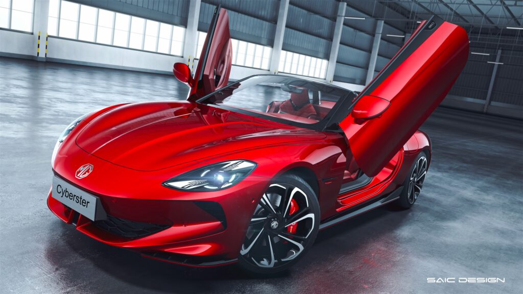 MG Cyberster EV: India’s First Electric Roadster Redefines Speed and Style