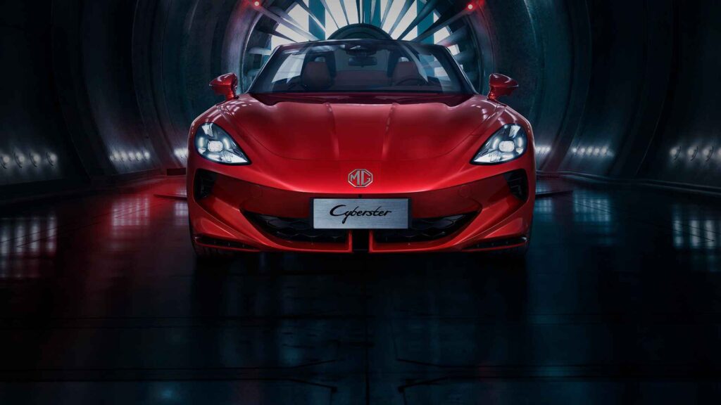 MG Cyberster EV: India’s First Electric Roadster Redefines Speed and Style