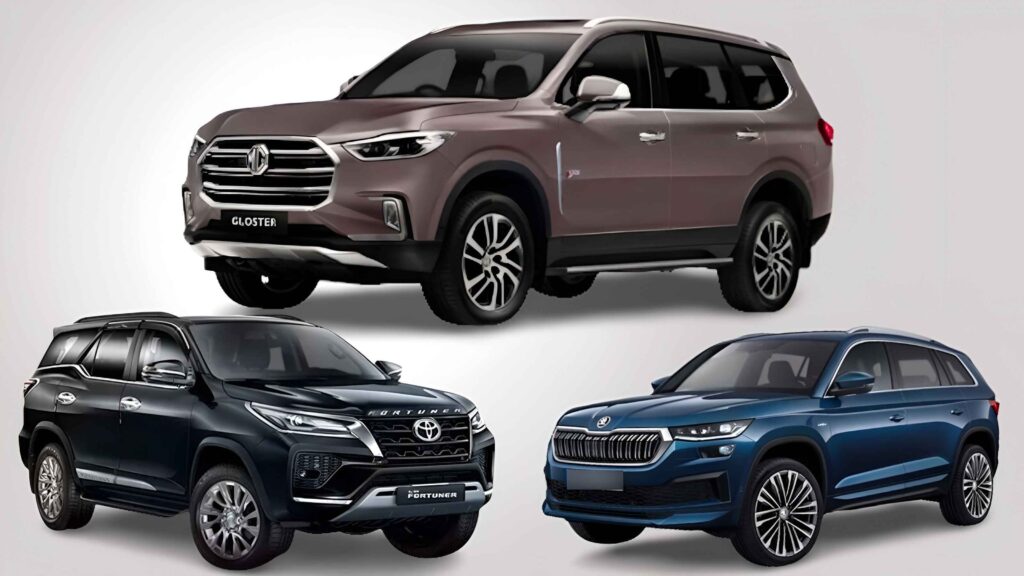Gloster vs Fortuner vs Kodiaq