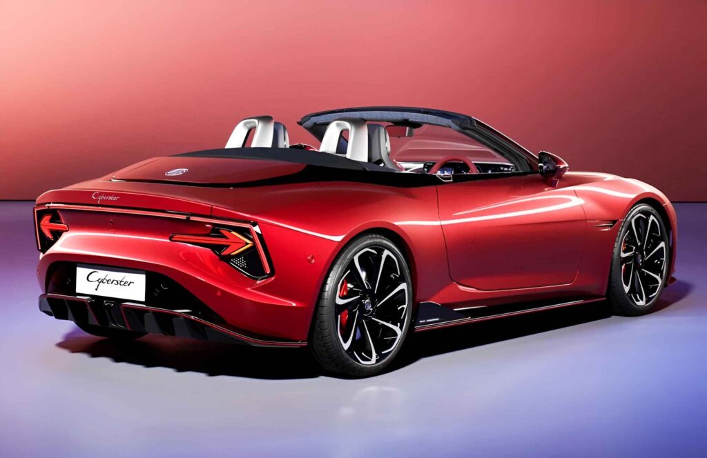 MG Cyberster EV: India’s First Electric Roadster Redefines Speed and Style
